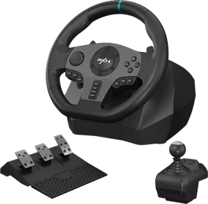 Volante PXN PC et PS4, PS5 pour jeux de Simulation de Voiture